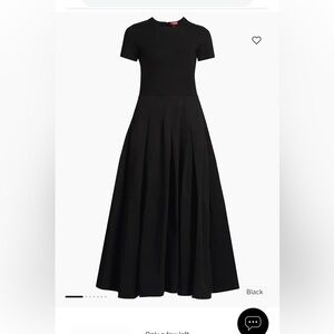STAUD Black Maxi Dress